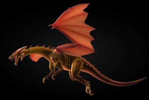 Dragon Rig And Textures preview image